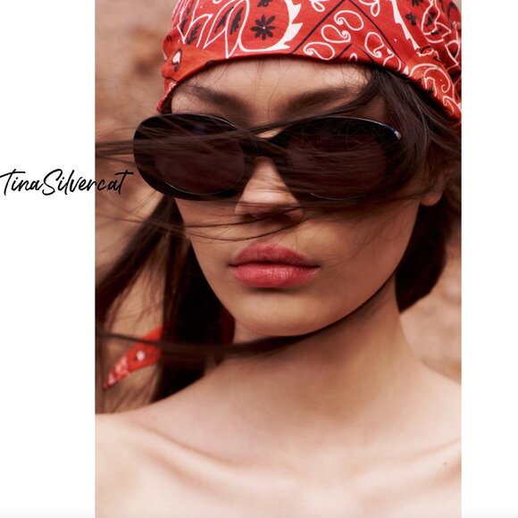 Zara Red Print Head Wrap NWT - Picture 2 of 6